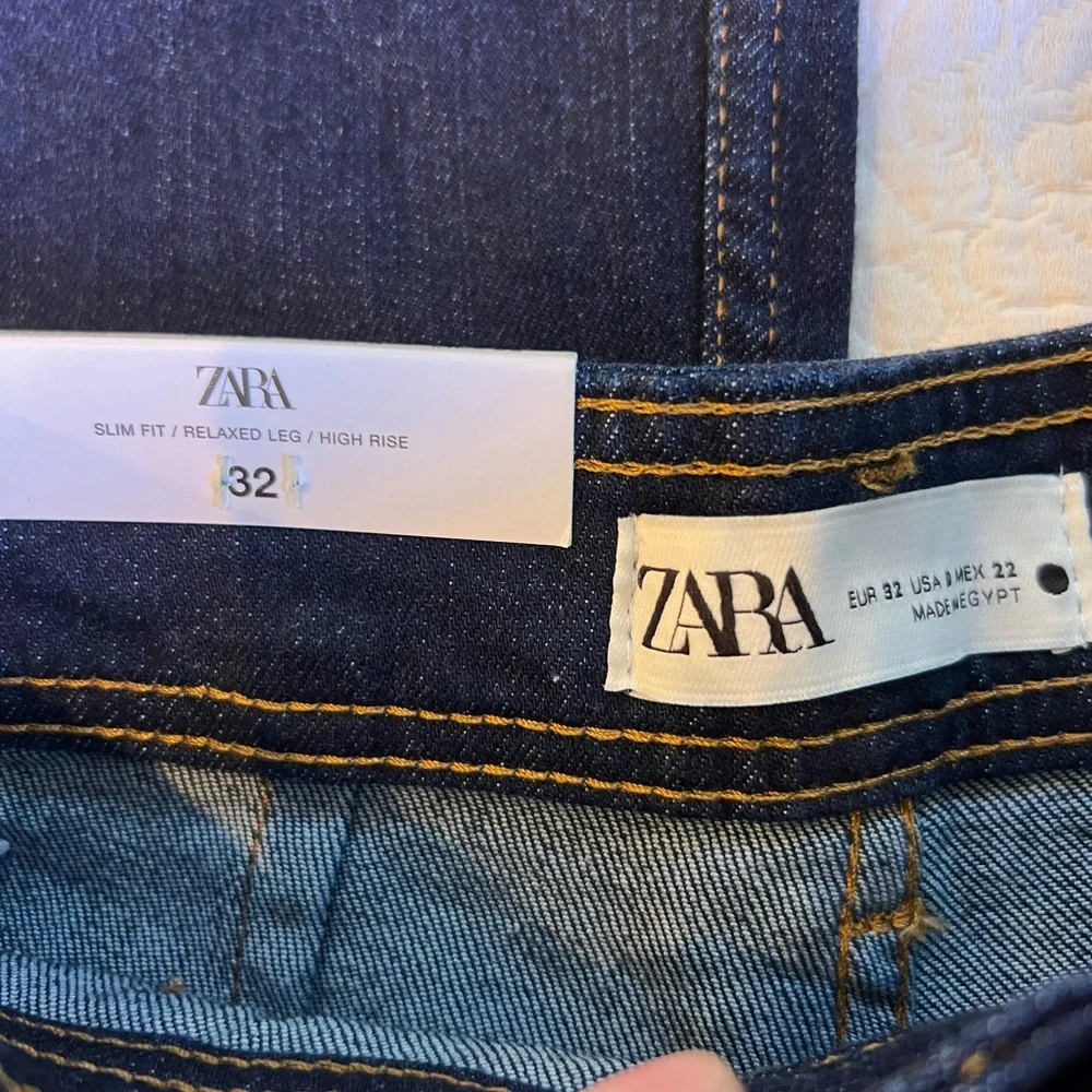 NWT Zara slim fit marine denim - Picture 5 of 9